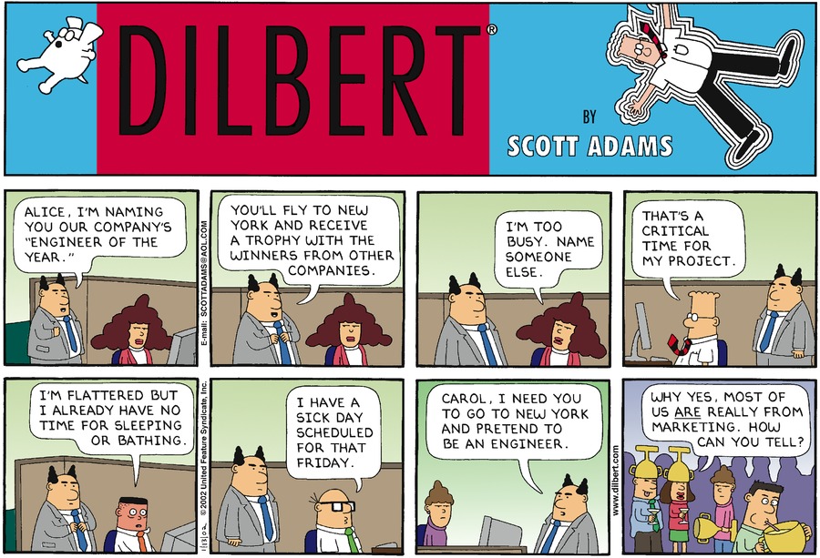 Dilbert Cartoon